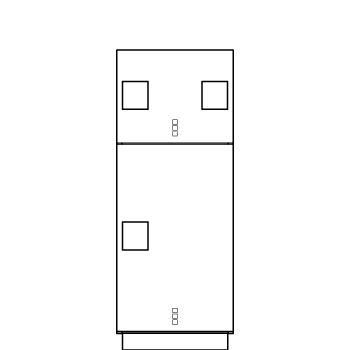 B-1 一体式の宅配ボックス