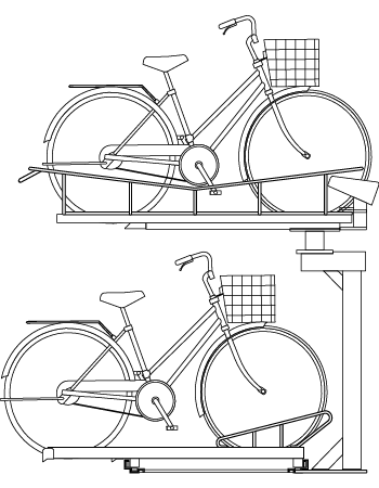 NSR-28HID 自転車ラックシリーズ